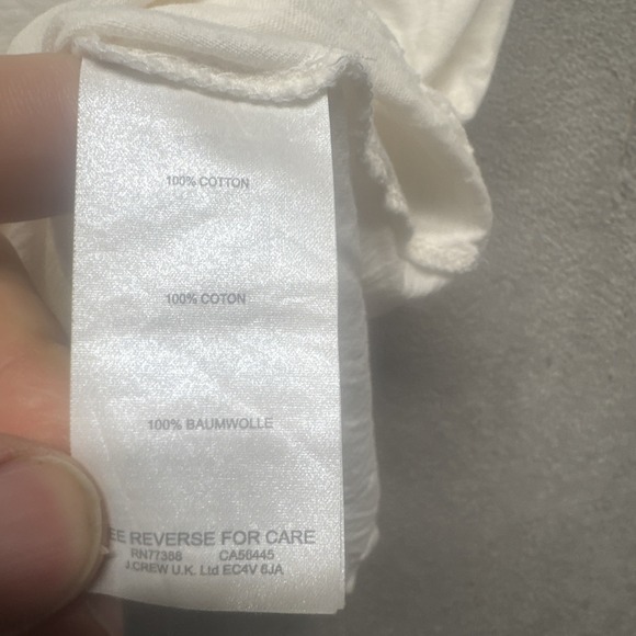 J.‎ Crew Match Point T Shirt Womens XL White Tennis Graphic Pickleball Preppy - Picture 8 of 13